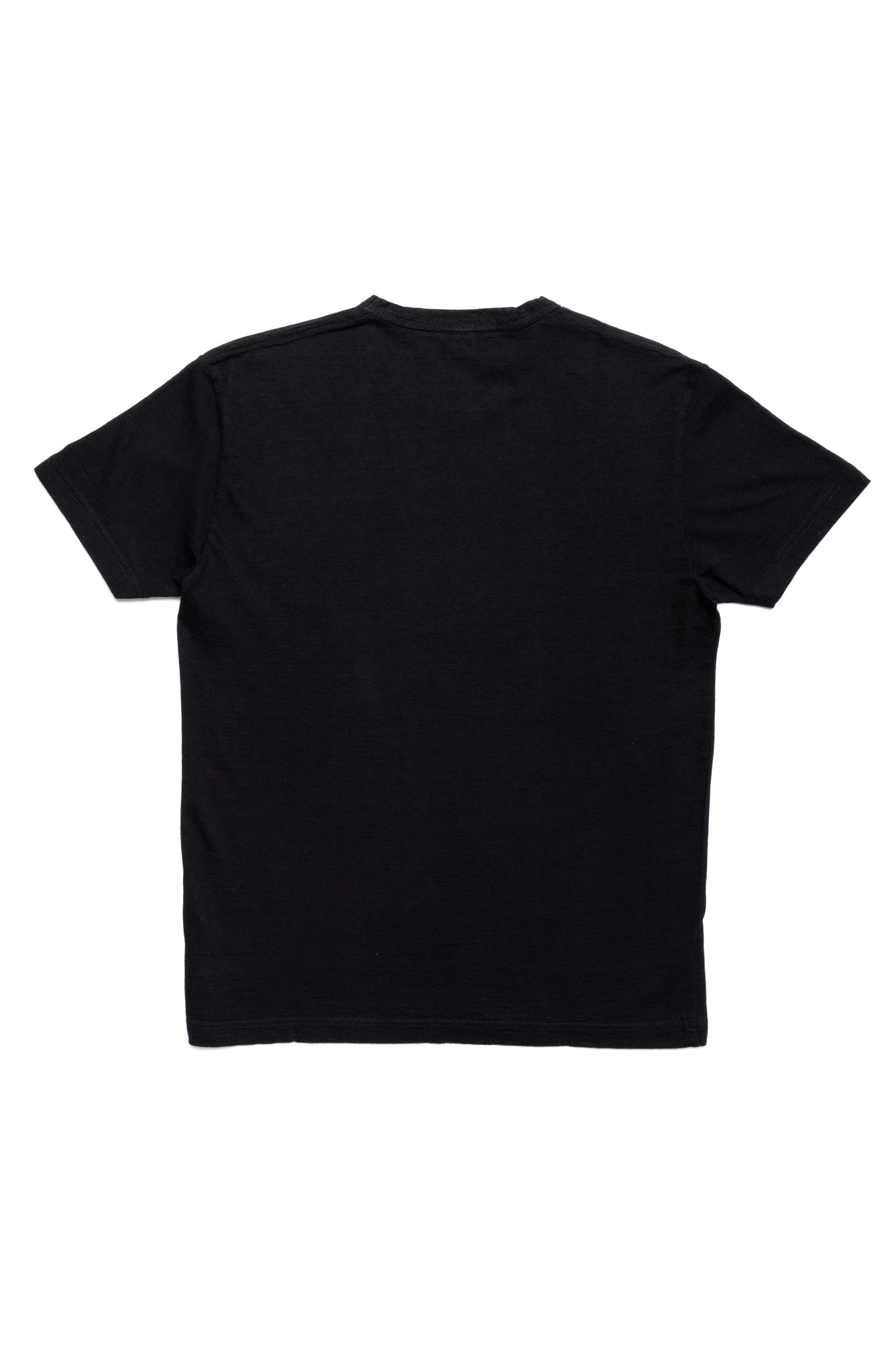 Indigo Jersey Crew Neck T-shirt - Indigo x Black