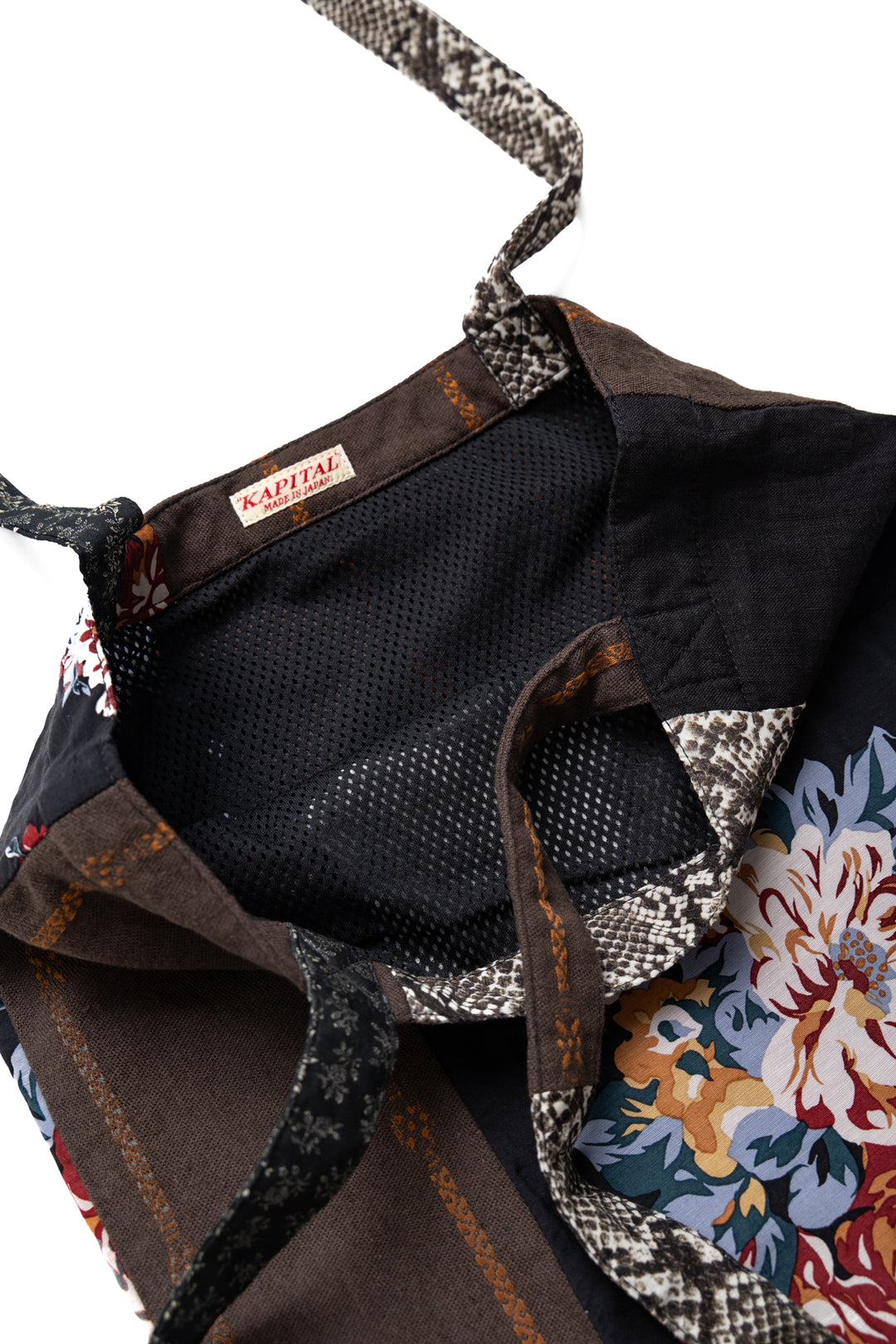 Kapital Patchwork NOVEL Tote Bag - Black – BLUE IN GREEN SOHO