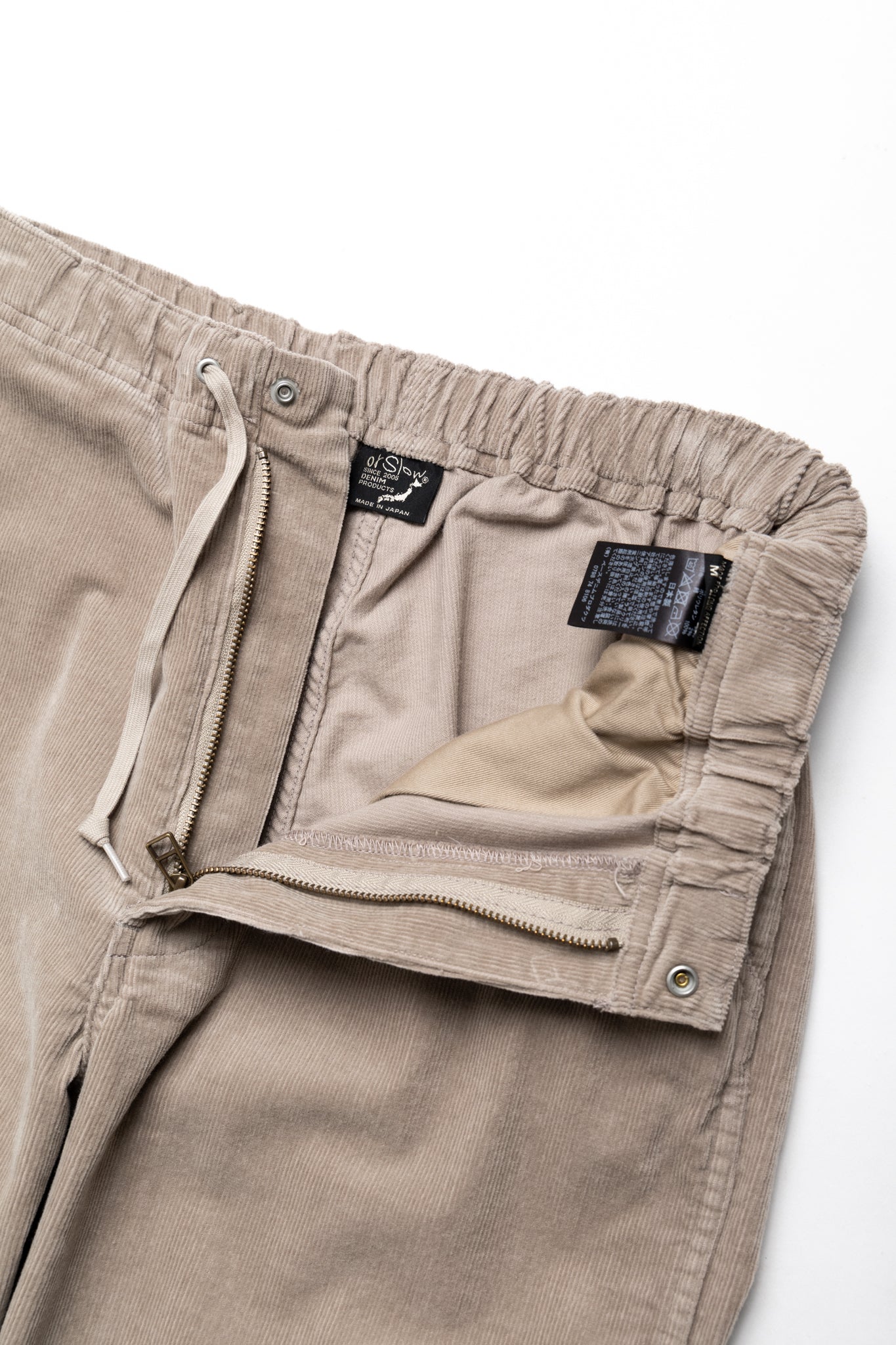 New Yorker Stretch Corduroy - Light Grey