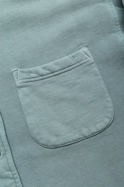 Heavyweight L/S Cuban Shirt - Slate Grey