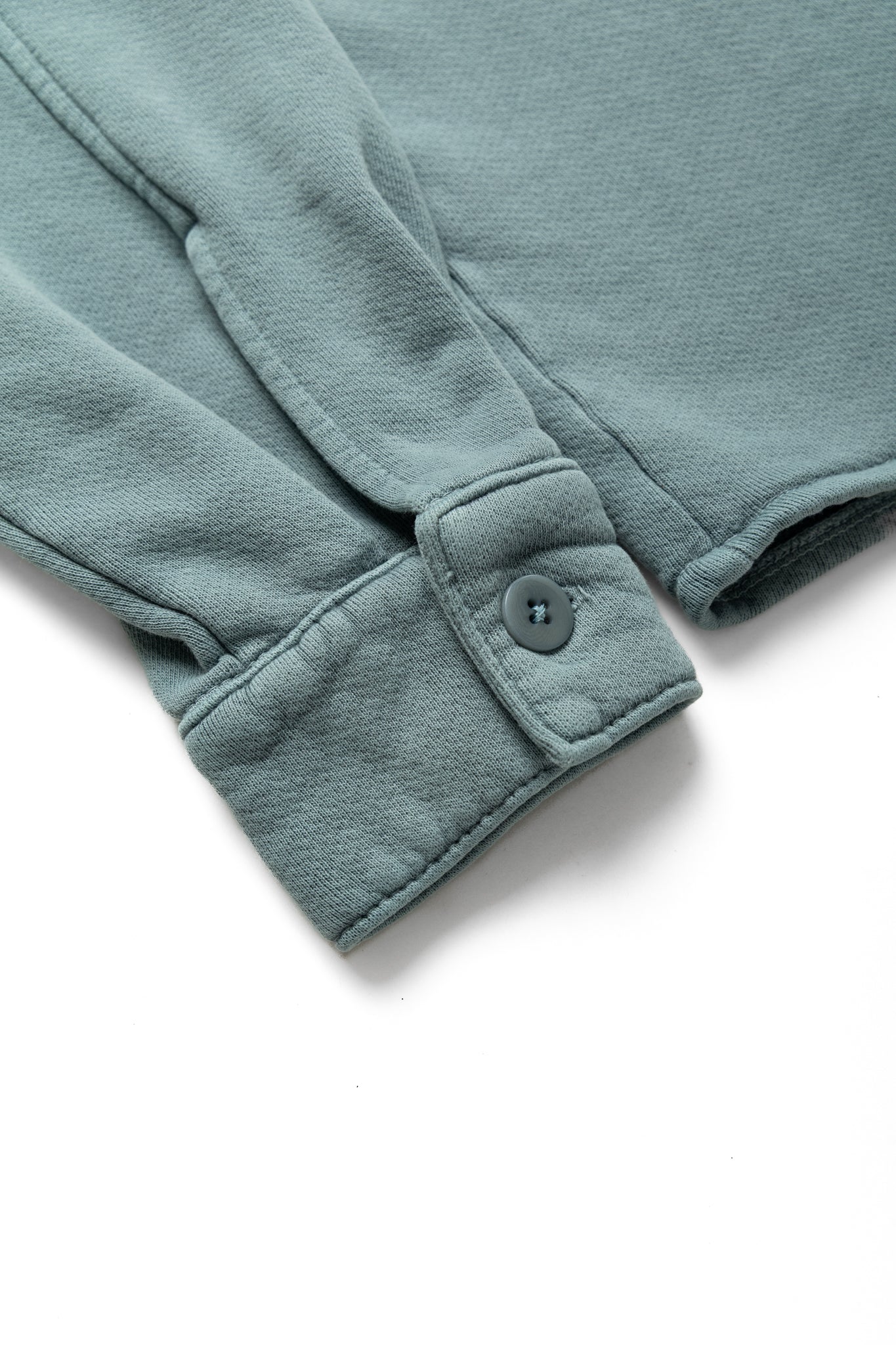 Heavyweight L/S Cuban Shirt - Slate Grey