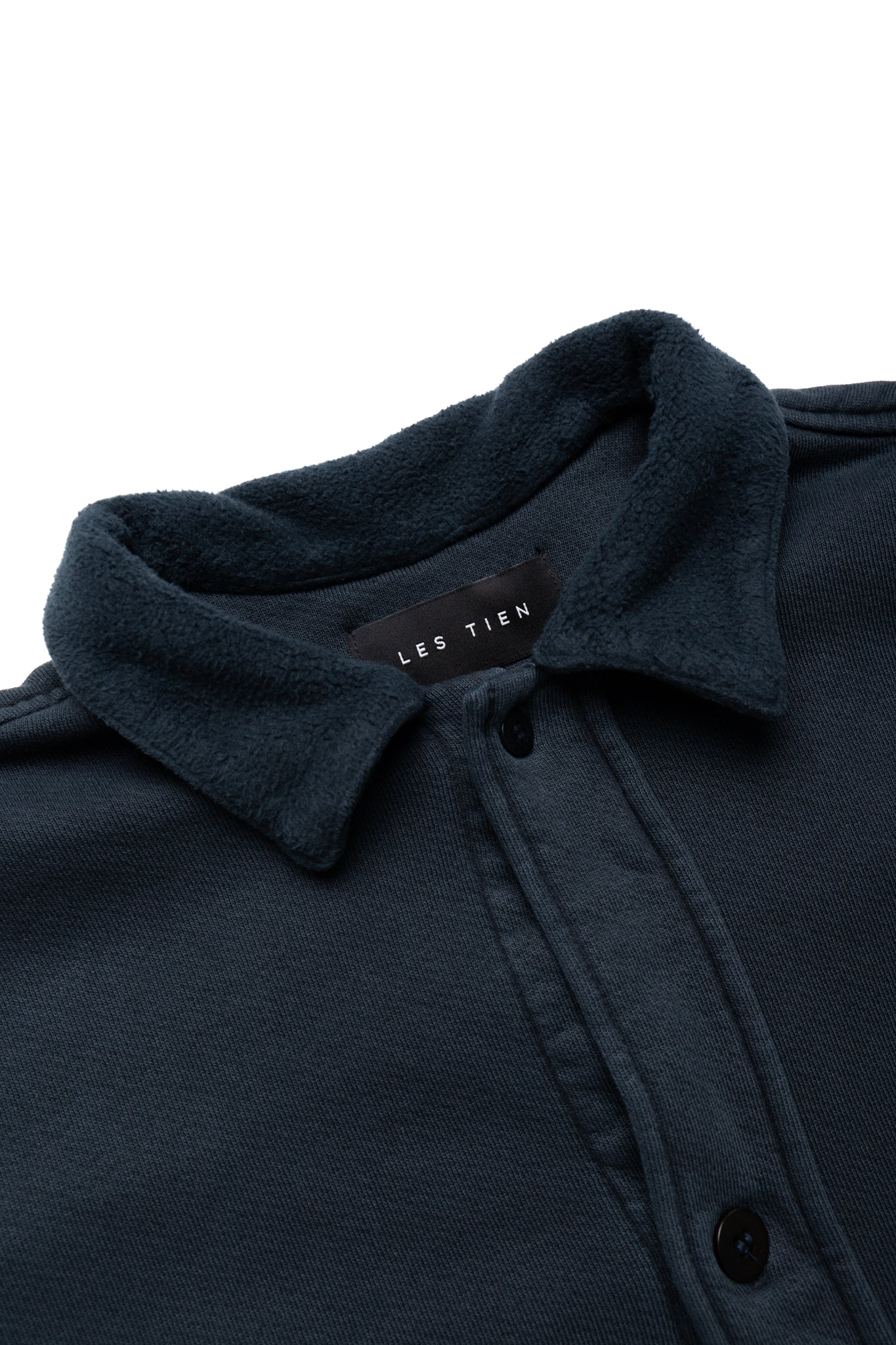 Heavyweight L/S Cuban Shirt - Faded Black