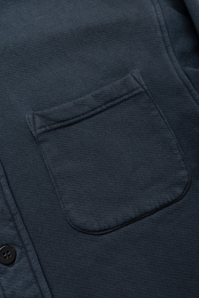 Heavyweight L/S Cuban Shirt - Faded Black