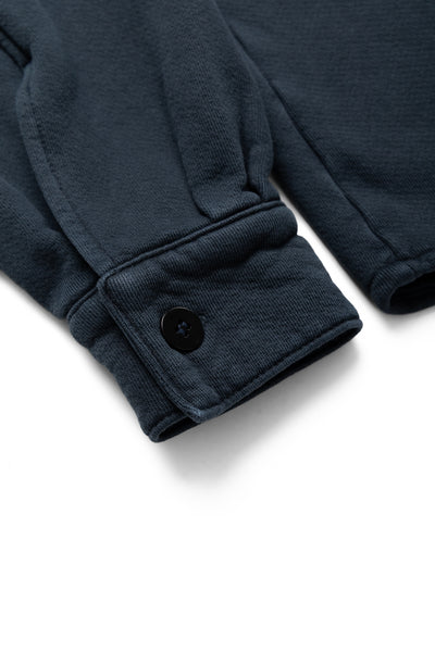 Heavyweight L/S Cuban Shirt - Faded Black