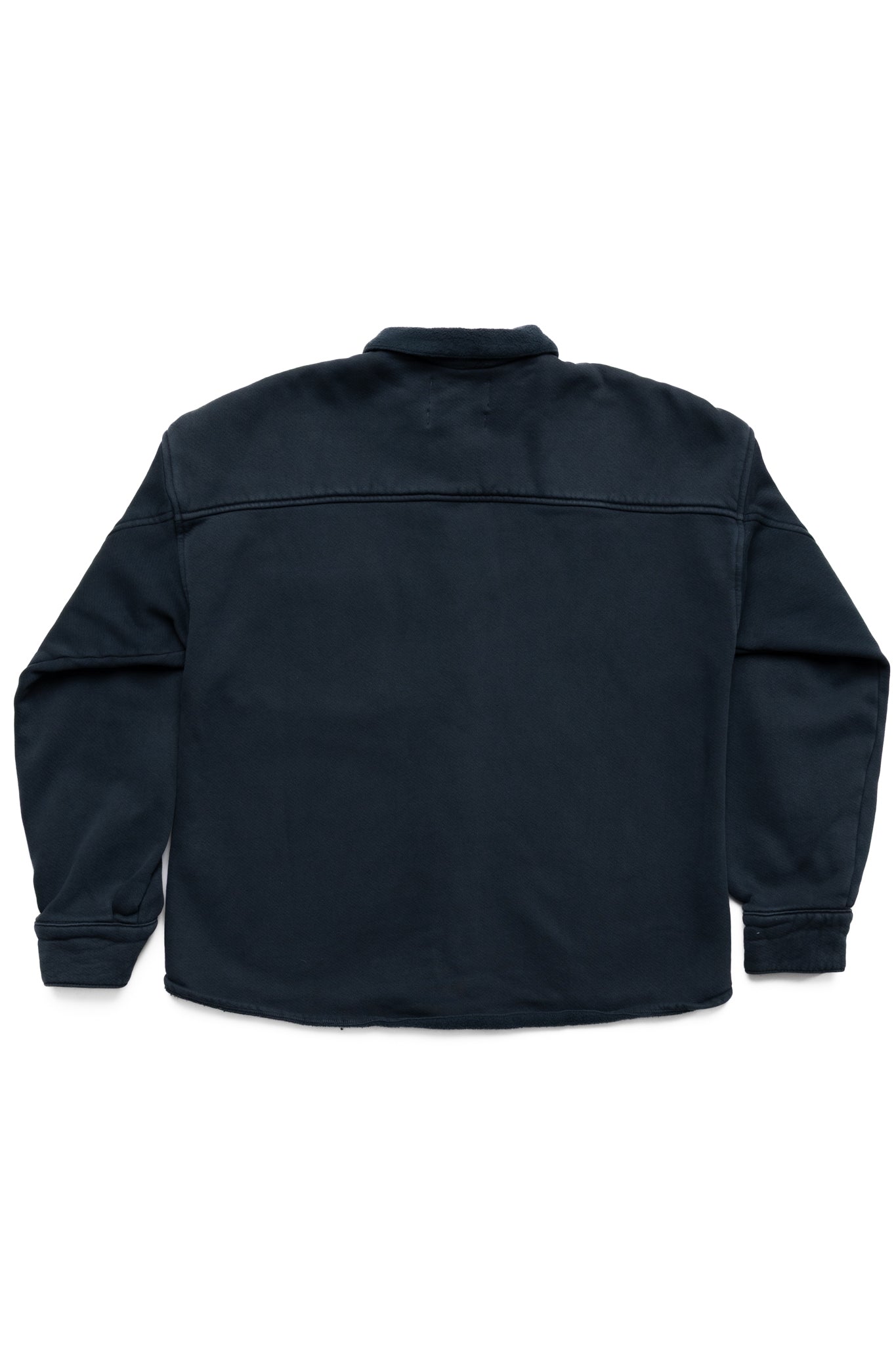 Heavyweight L/S Cuban Shirt - Faded Black