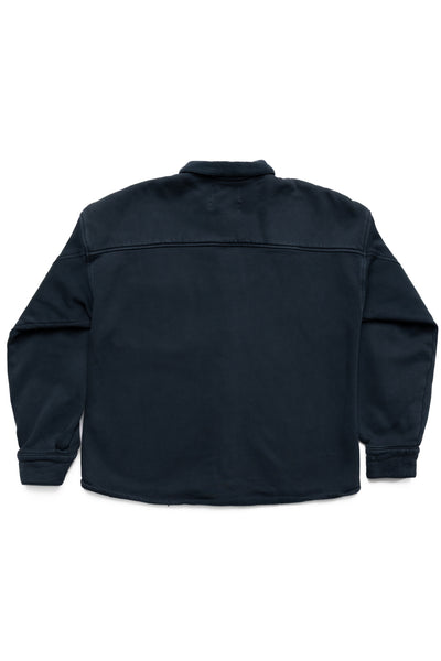Heavyweight L/S Cuban Shirt - Faded Black