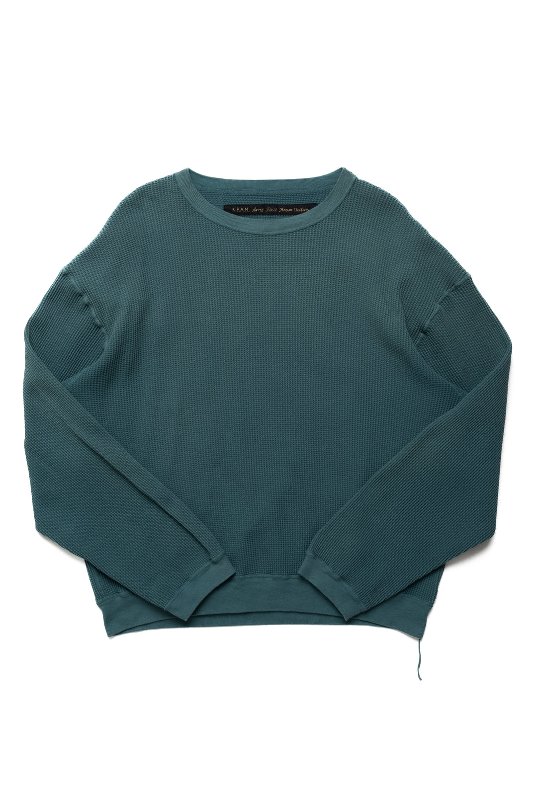 Kapital ECO Waffle BIG SWT - Turquoise – BLUE IN GREEN SOHO
