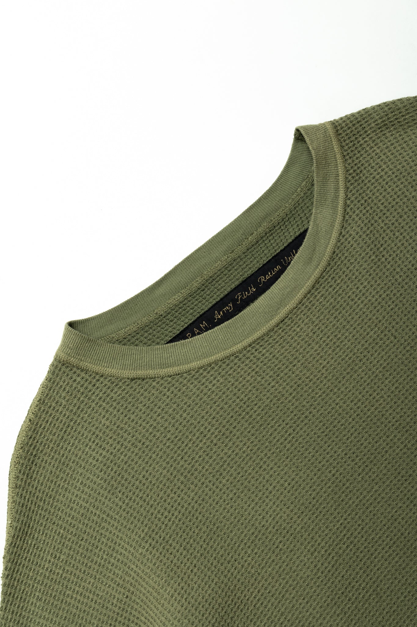 ECO Waffle BIG SWT - Khaki