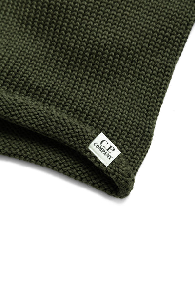 Extra Fine Merino Wool Goggle Balaclava - Ivy Green