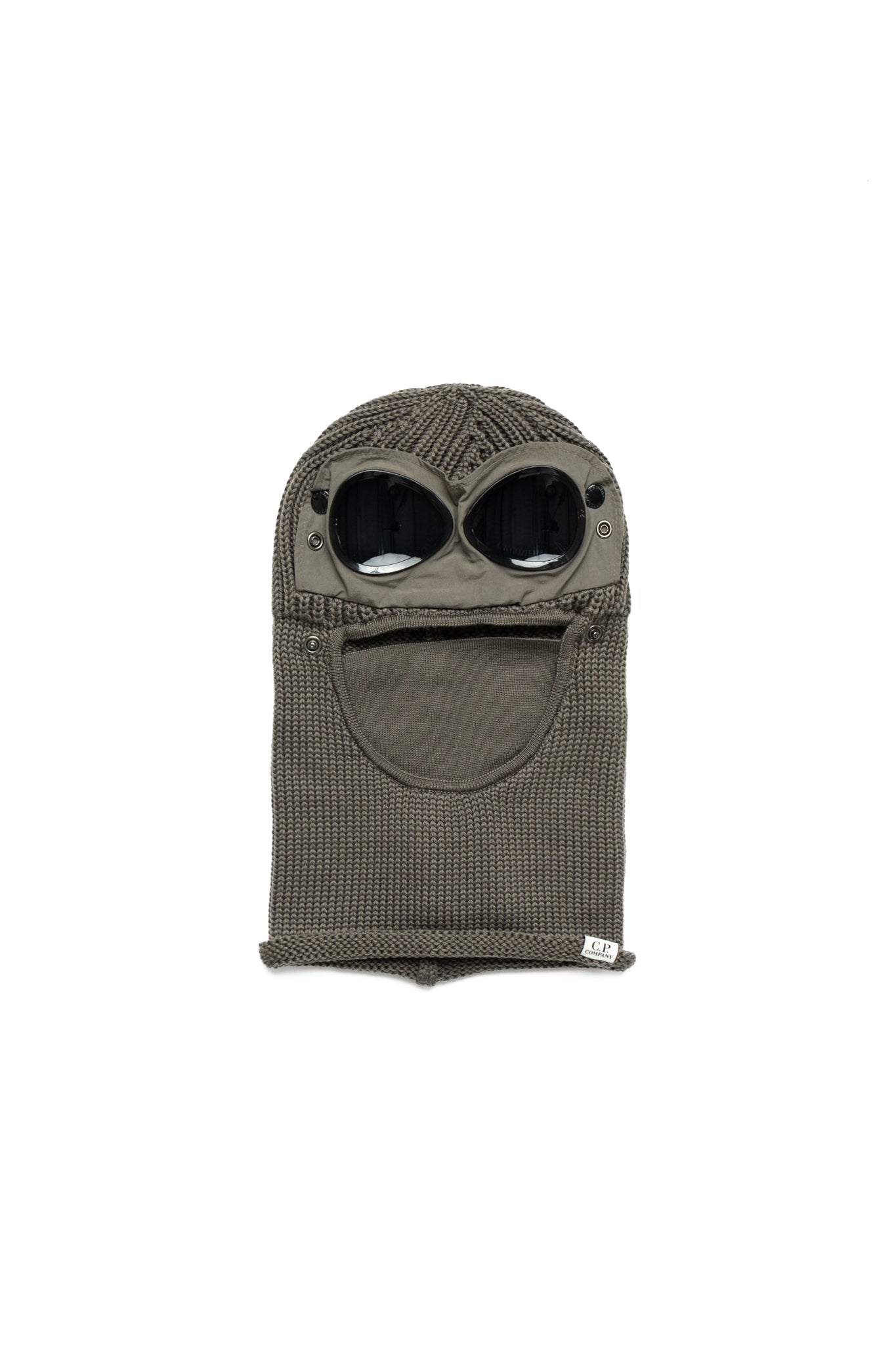 Extra Fine Merino Wool Goggle Balaclava - Walnut