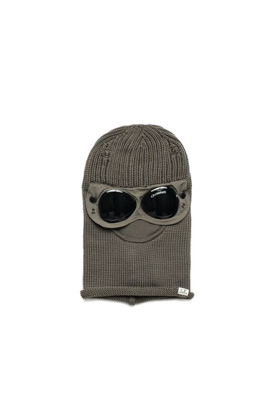 Extra Fine Merino Wool Goggle Balaclava - Walnut