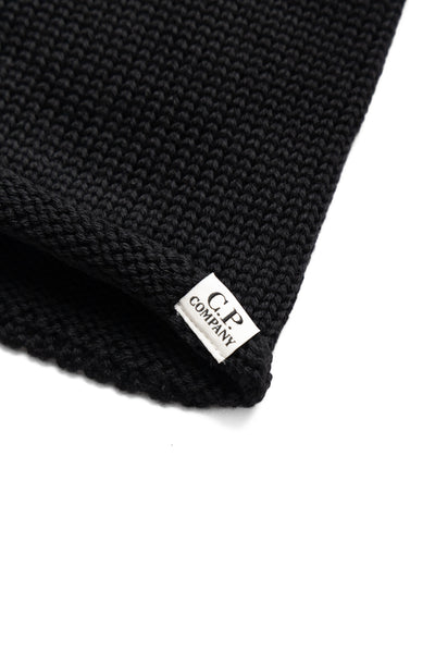 Extra Fine Merino Wool Goggle Balaclava - Black