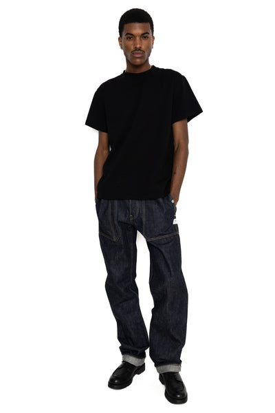 Fall Leaf R Pants 14oz Denim