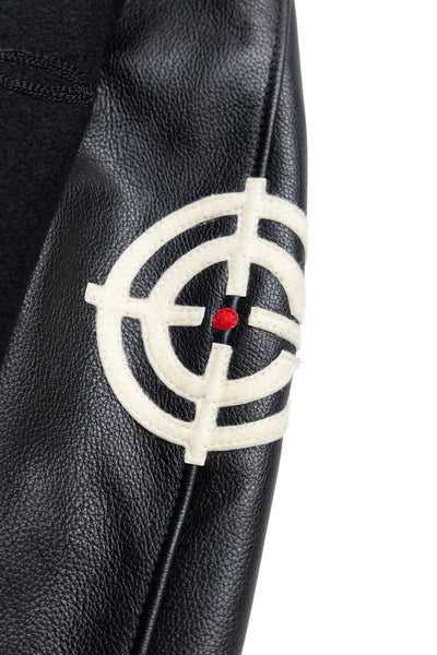 Letterman Jacket - Black/White
