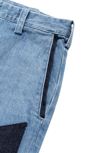 5 Pocket Denim With Chito Artworks - Indigo