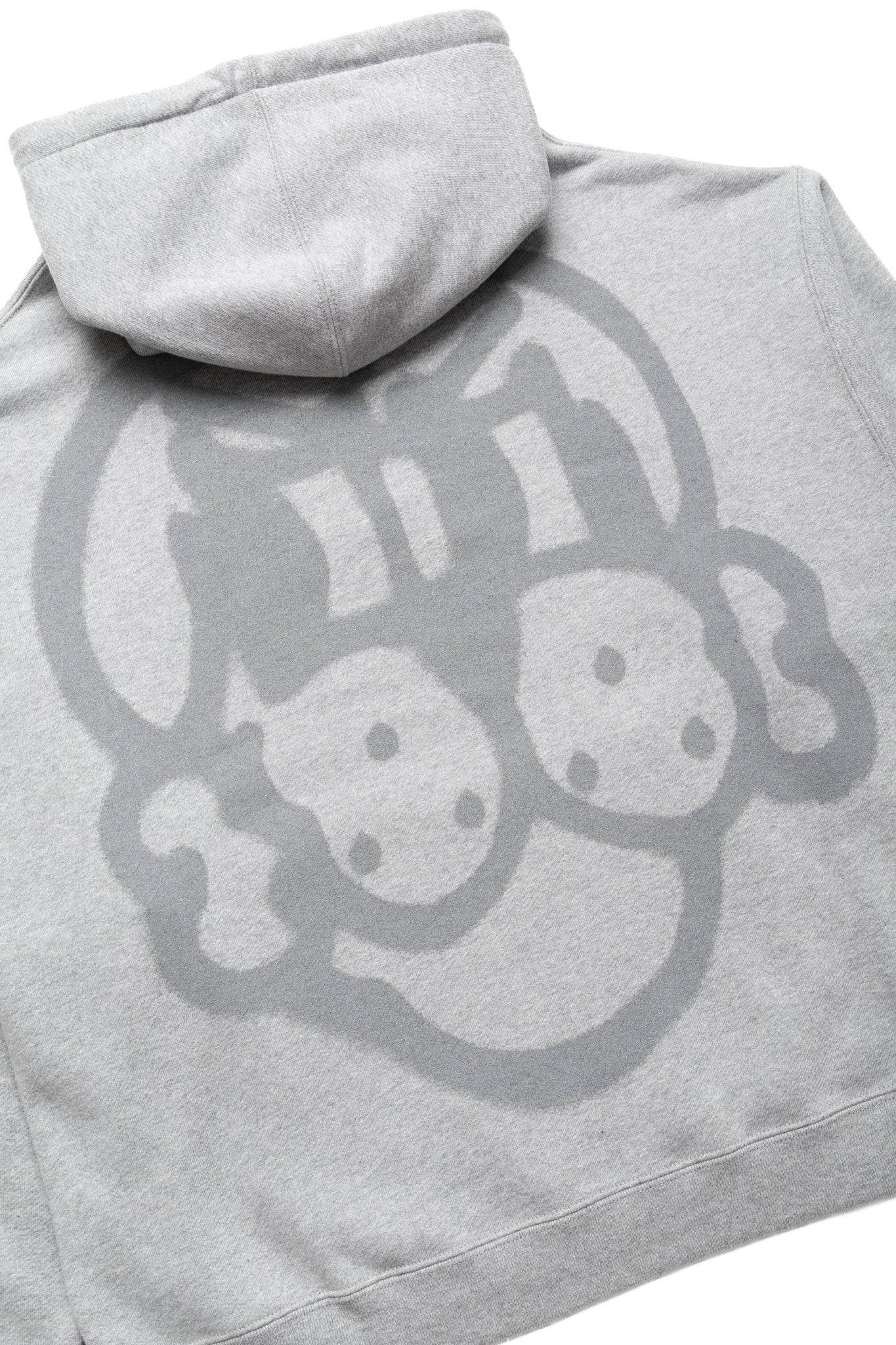 Reflective Finesse Pup Hoodie - Grey