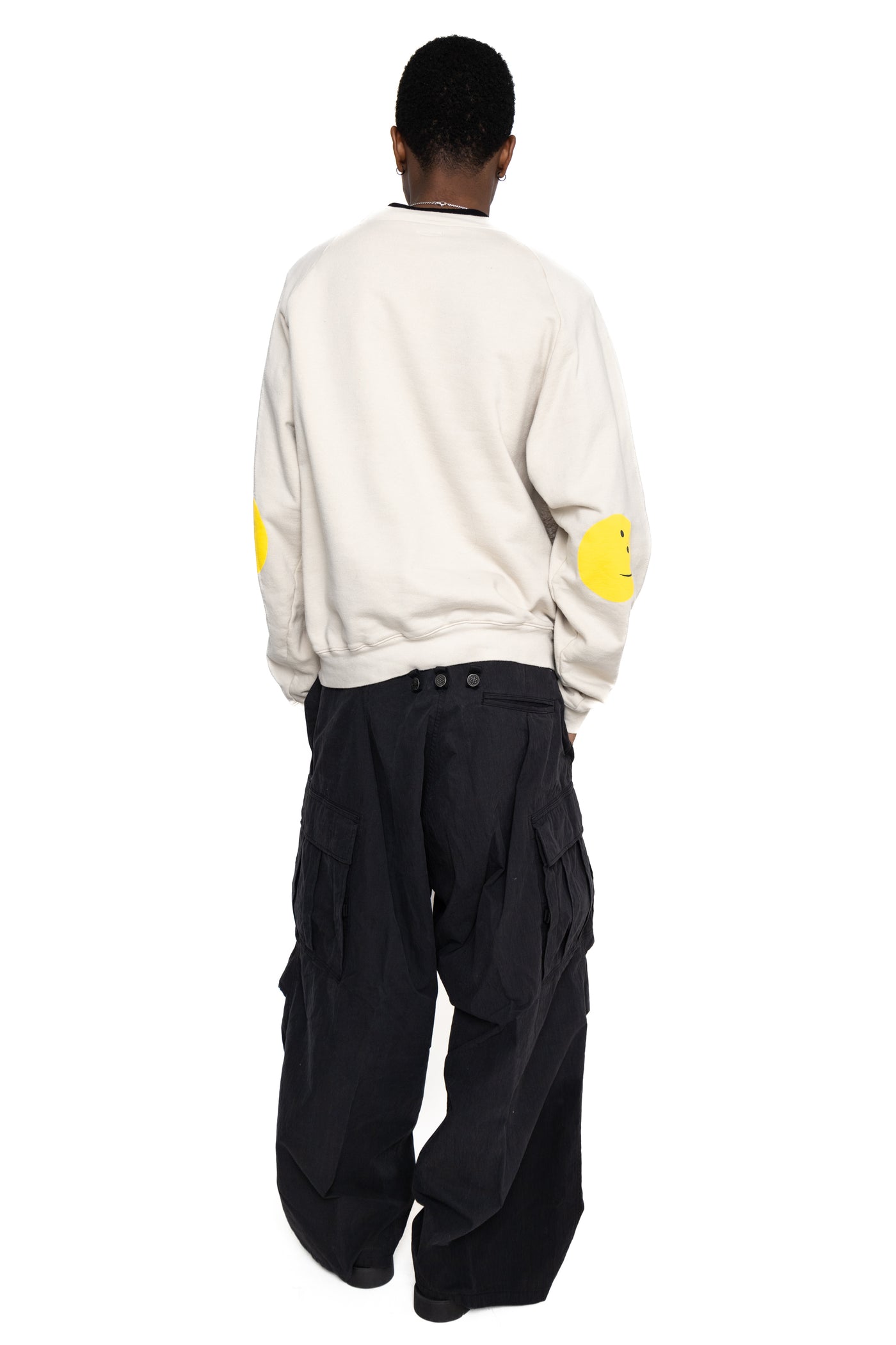 Rip Stop JUMBO Cargo Pants - Black