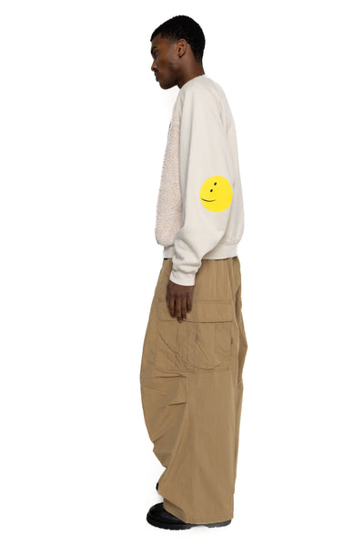 Rip Stop JUMBO Cargo Pants - Beige