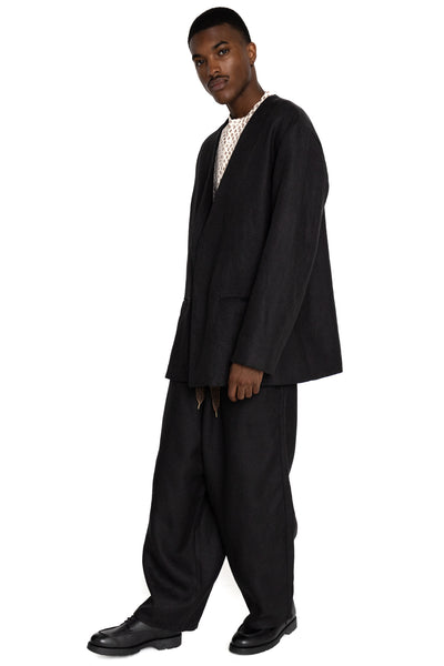 Linen Heavy Canvas CASA JKT - Black