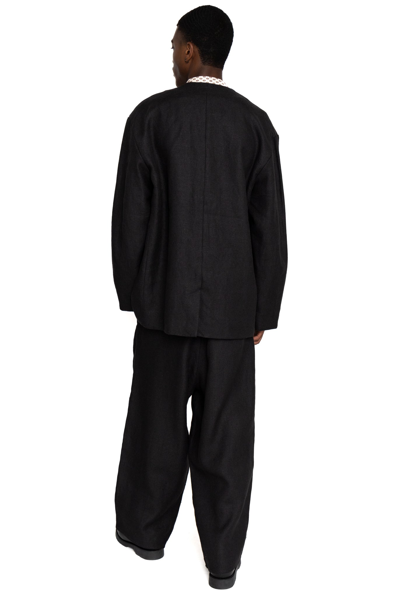 Linen Heavy Canvas CASA JKT - Black