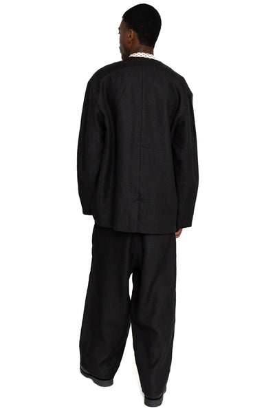 Linen Heavy Canvas CASA JKT - Black