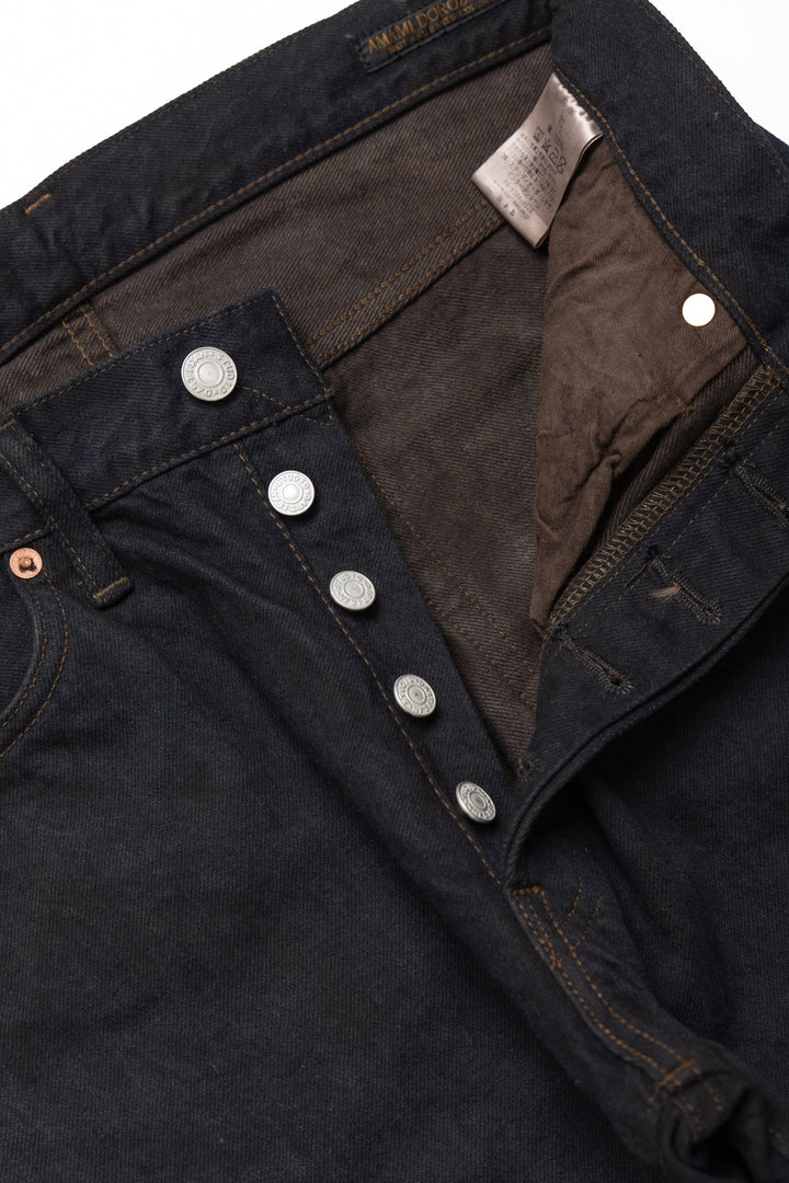 Studio D'Artisan SD-800S-DORO Mud Over-Dyed Natural Indigo Tapered