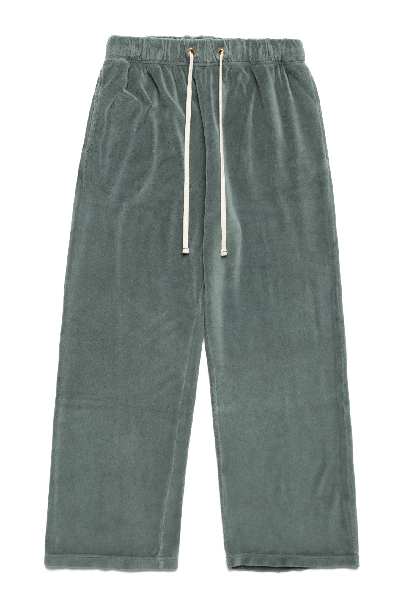 Velour Relaxed Pant - Slate Grey