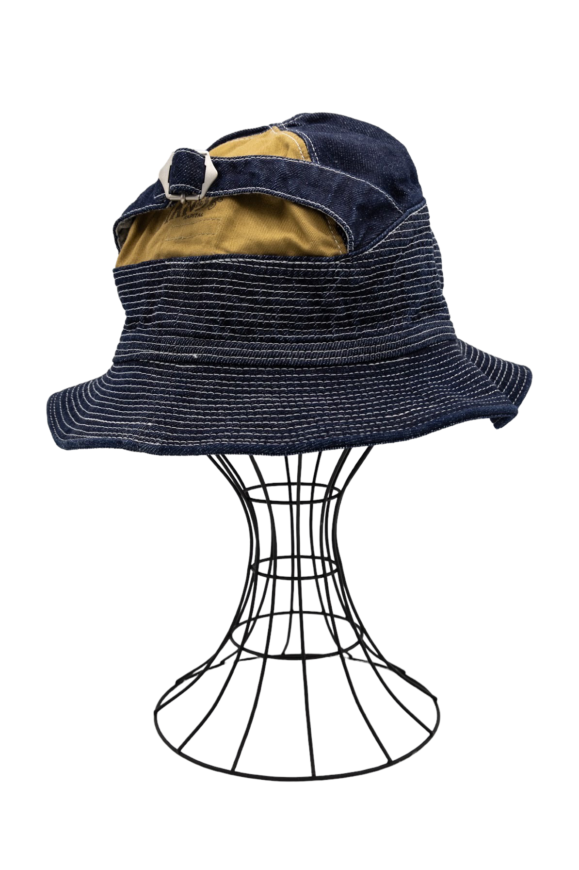 11.5oz Denim THE OLD MAN AND THE SEA Hat - Dark Indigo