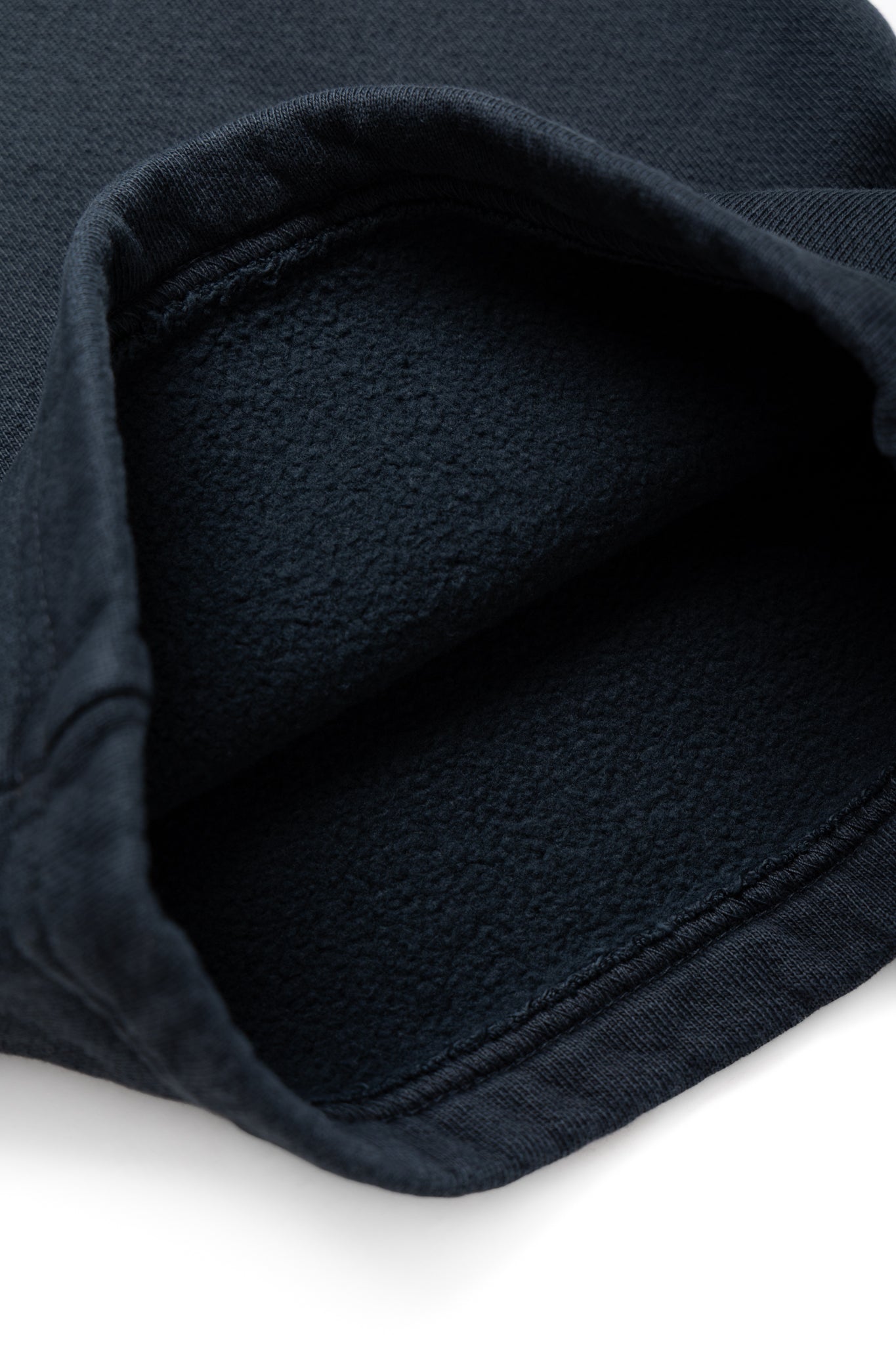 Cropped Relaxed Pant Heavyweight Fleece - Faded Black