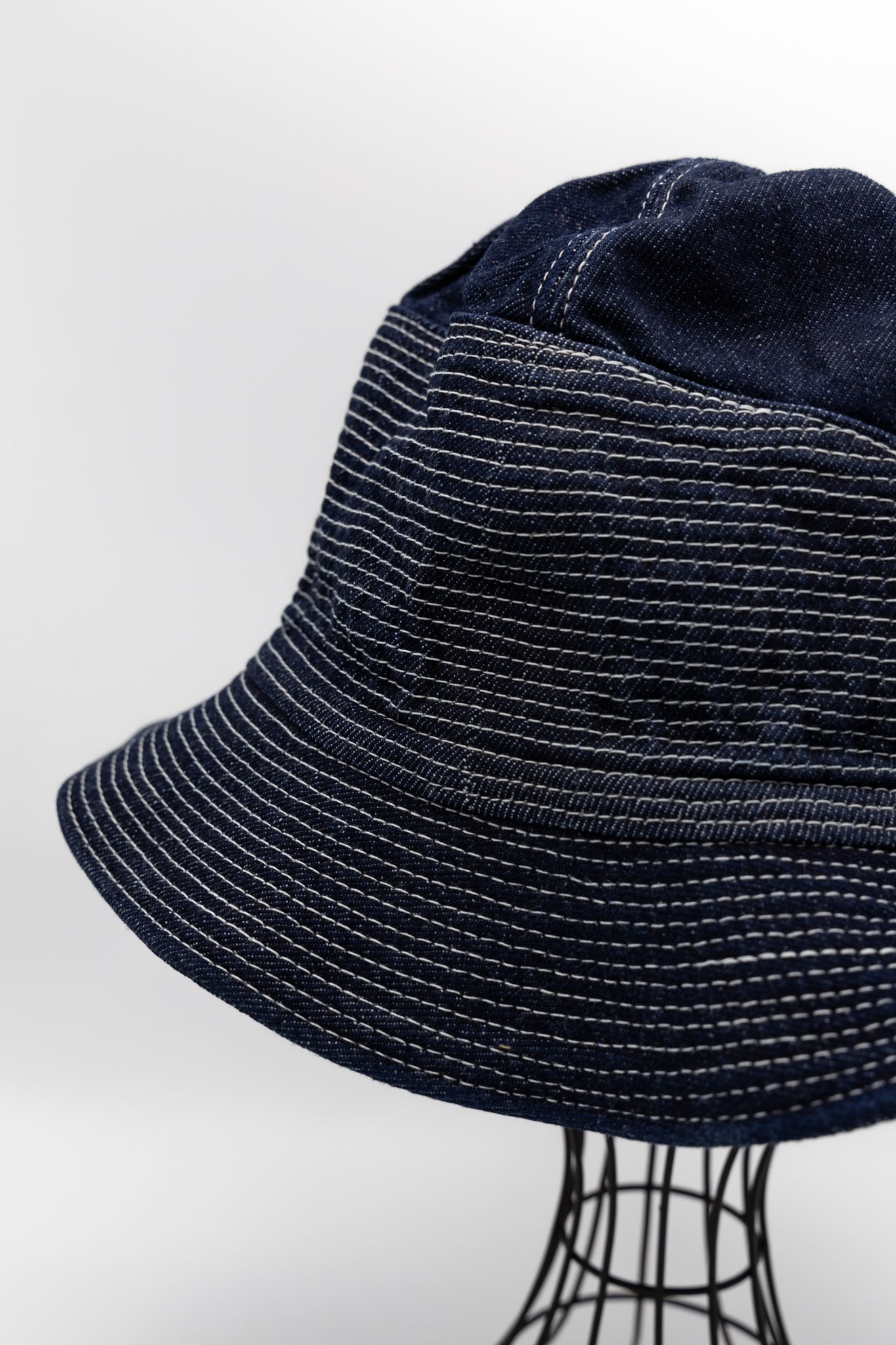 11.5oz Denim THE OLD MAN AND THE SEA Hat - Dark Indigo
