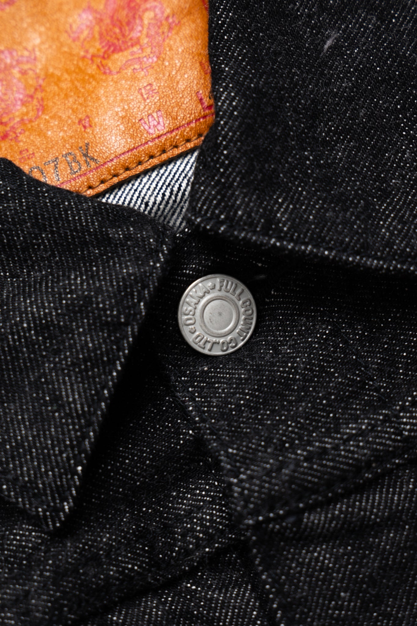 2107BK Type 1 Black Denim Jacket