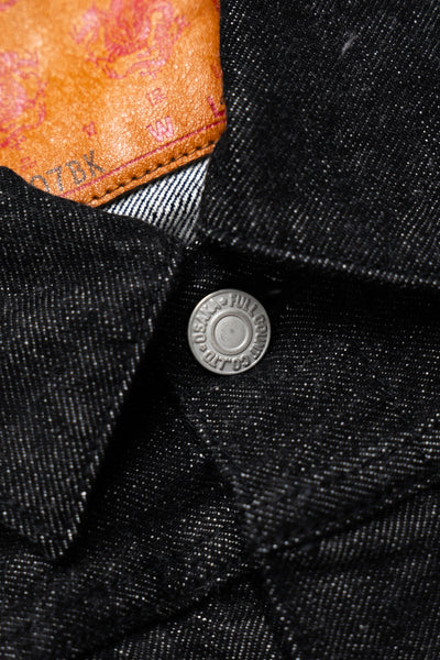 2107BK Type 1 Black Denim Jacket