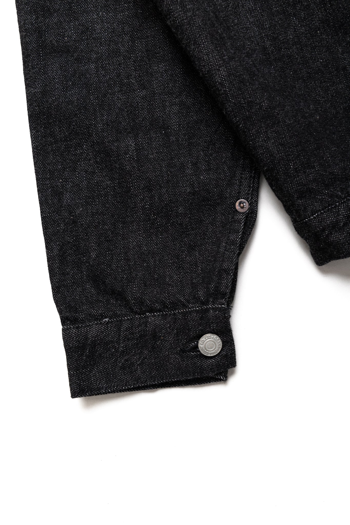 2107BK Type 1 Black Denim Jacket