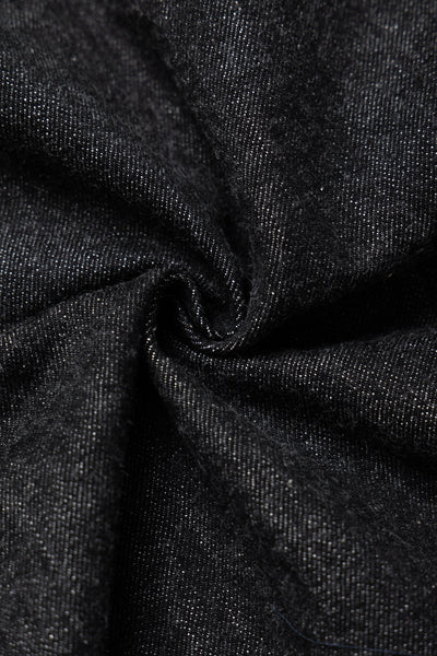 2107BK Type 1 Black Denim Jacket