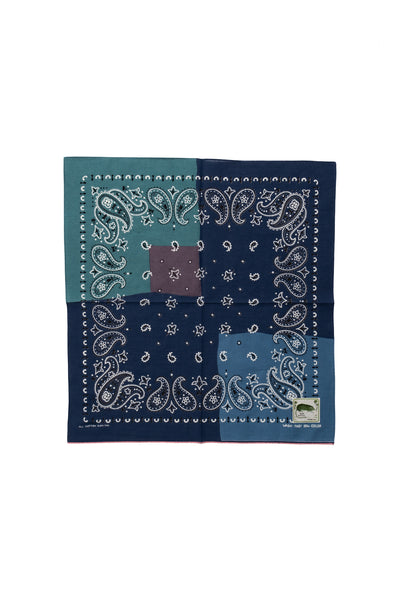 Fastcolor Selvedge Bandana (Paisley Patchwork)