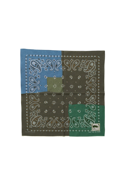 Fastcolor Selvedge Bandana (Paisley Patchwork)
