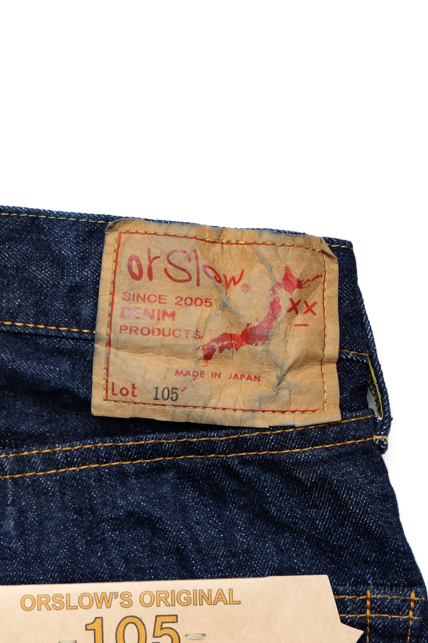 105 Standard Selvedge Denim - One Wash