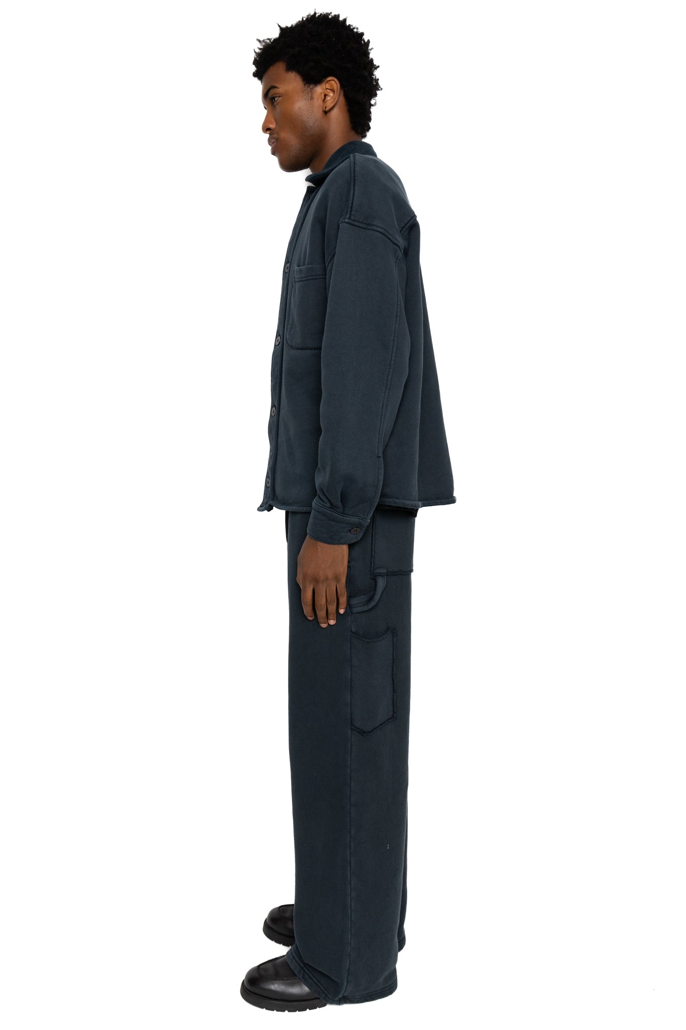 Heavyweight Utility Puddle Pant - Faded Black