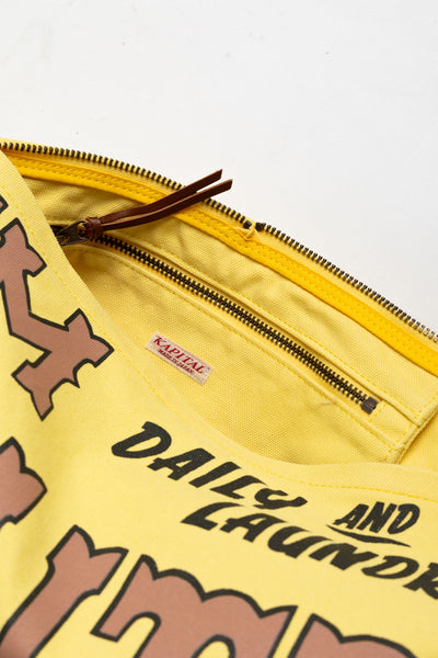 #8 Canvas SNUFKIN Bag ('EM KOUNTRY) - Light Yellow