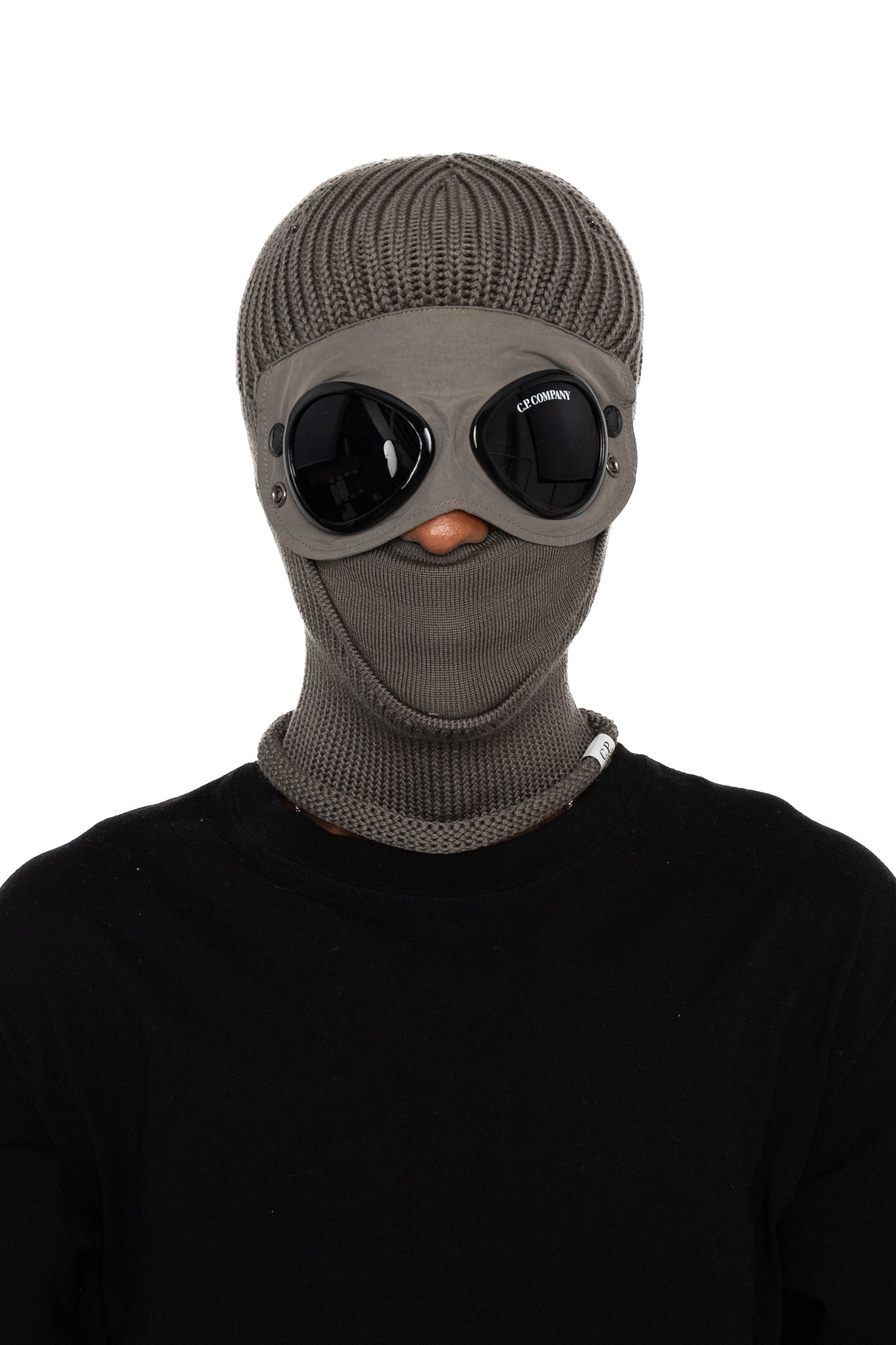 Extra Fine Merino Wool Goggle Balaclava - Walnut
