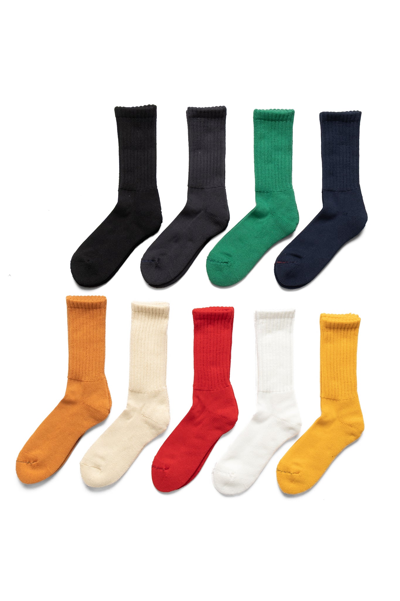 Loose Pile Crew Socks
