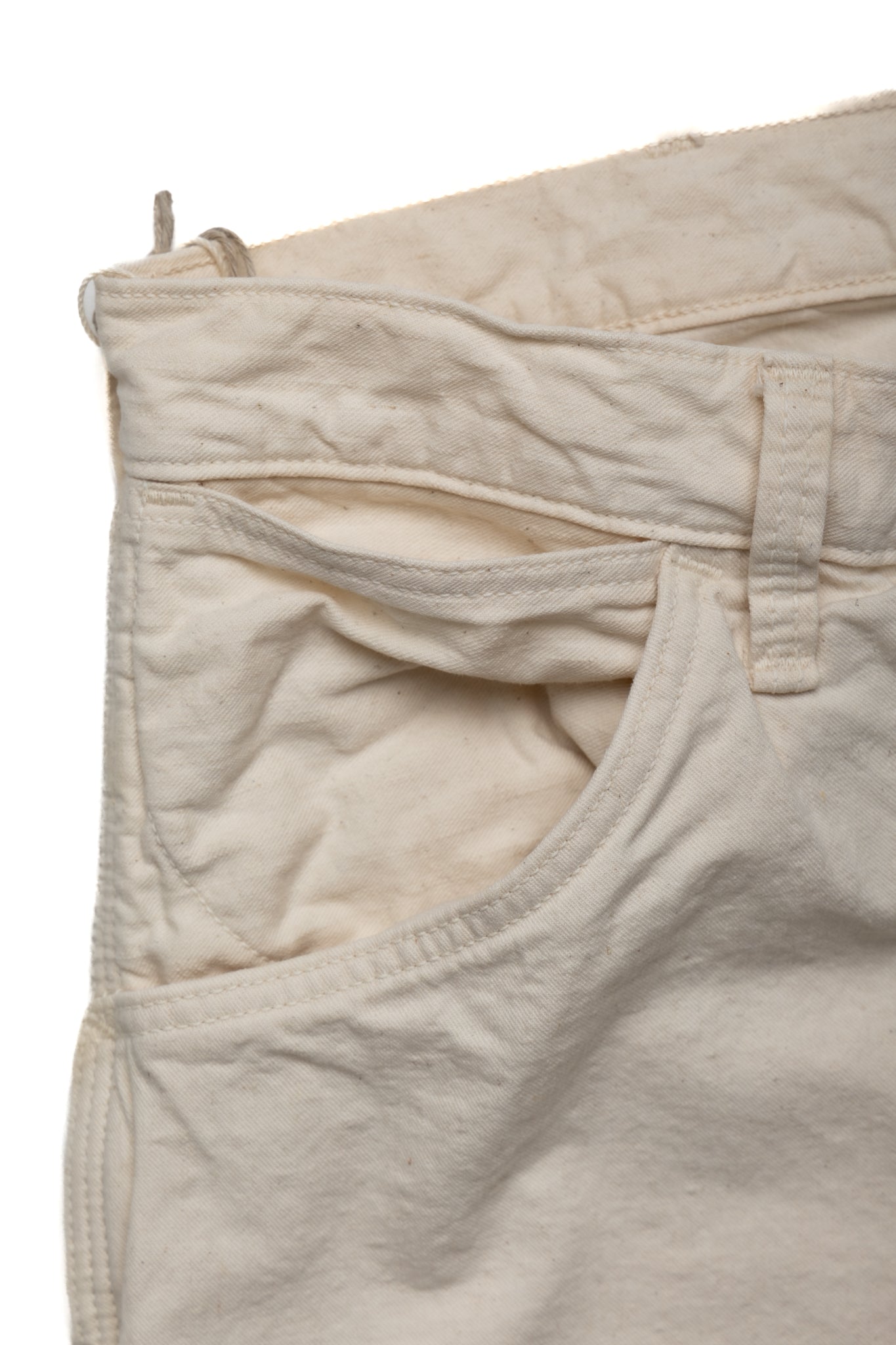 60's Painter Pants Original Napped Twill  - Ecru