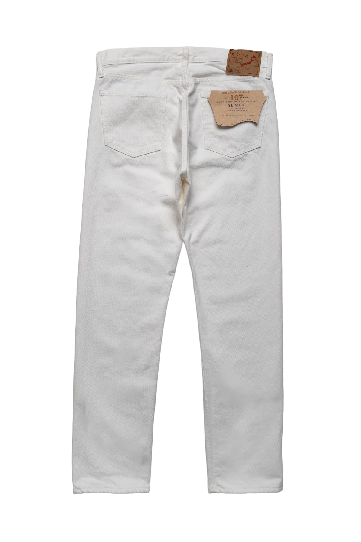 Ivy Fit Denim 107 - White Denim