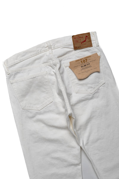 Ivy Fit Denim 107 - White Denim