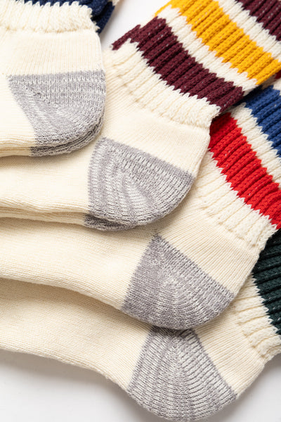 Coarse Ribbed Old School Crew Socks