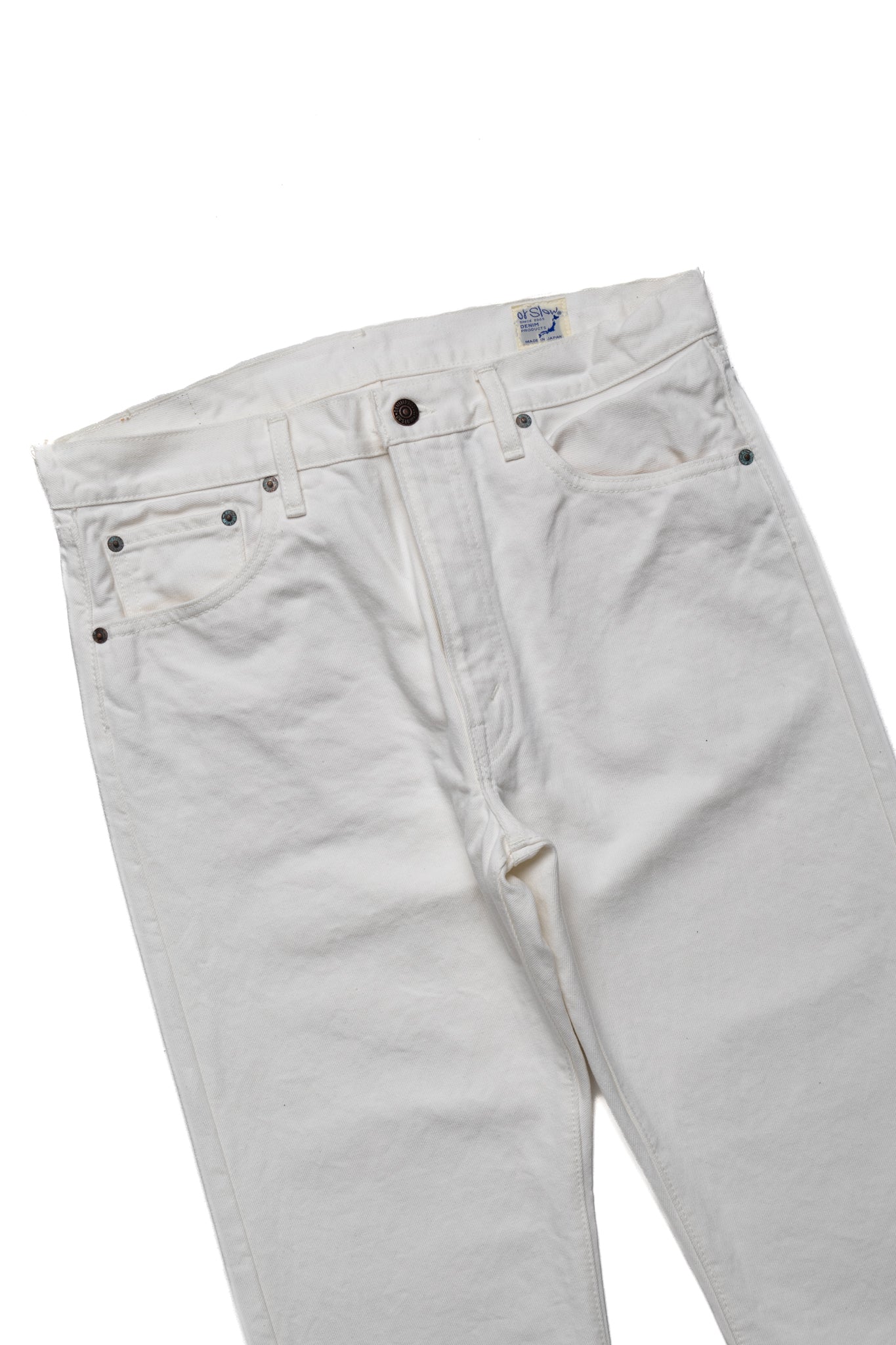 Ivy Fit Denim 107 - White Denim