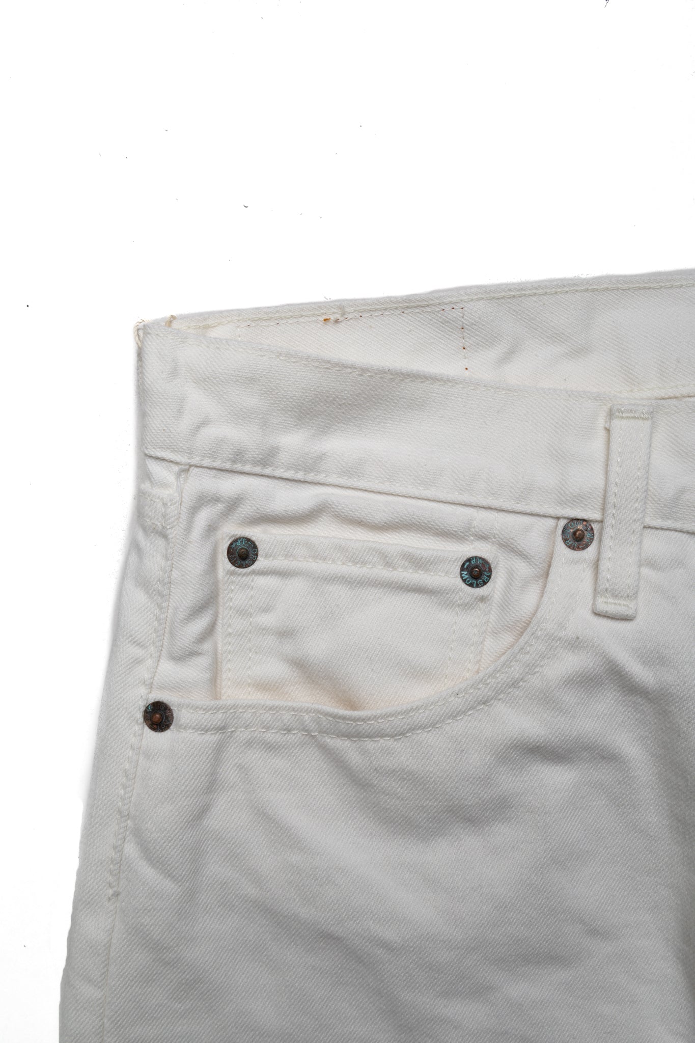 Ivy Fit Denim 107 - White Denim