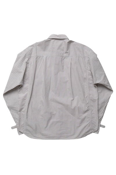 Cotton Stripe CABIN Work Shirt - White