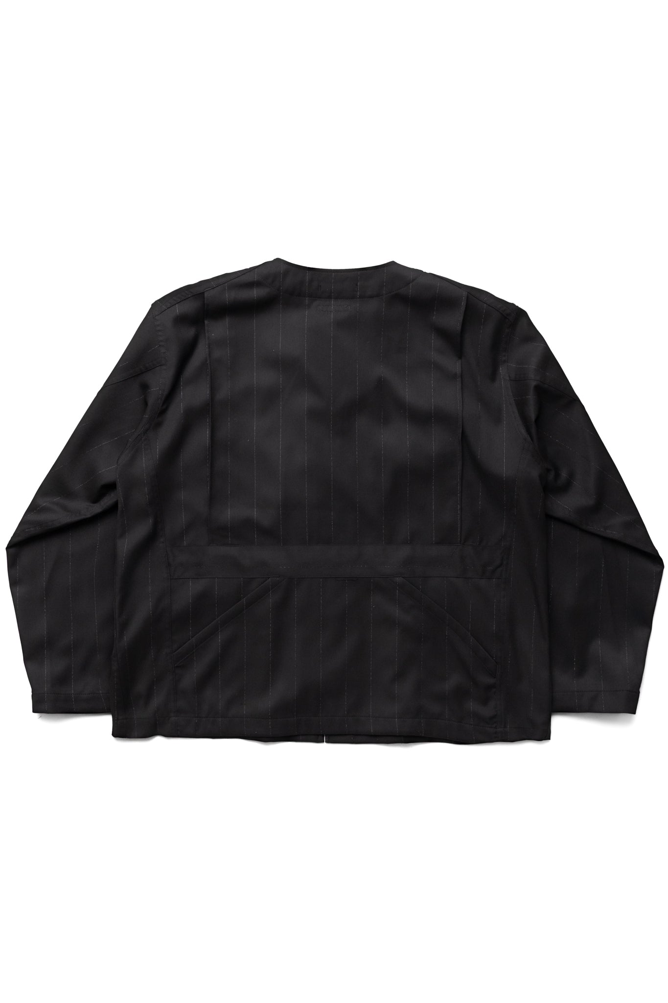 Engineered Garments Cardigan Jacket Polyester Lurex Stripe - Black