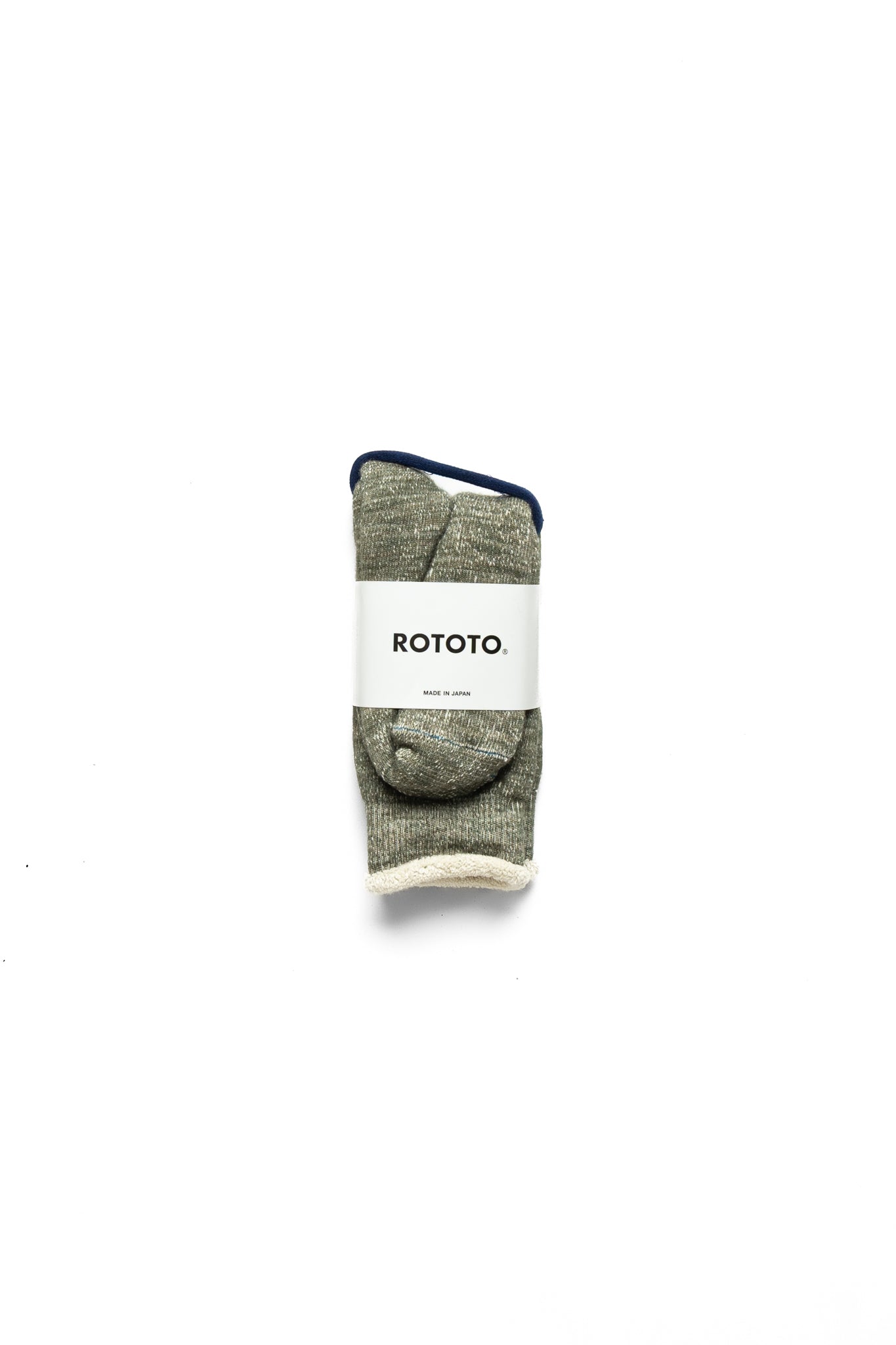 Double Face Crew Socks - Merino Wool & Organic Cotton